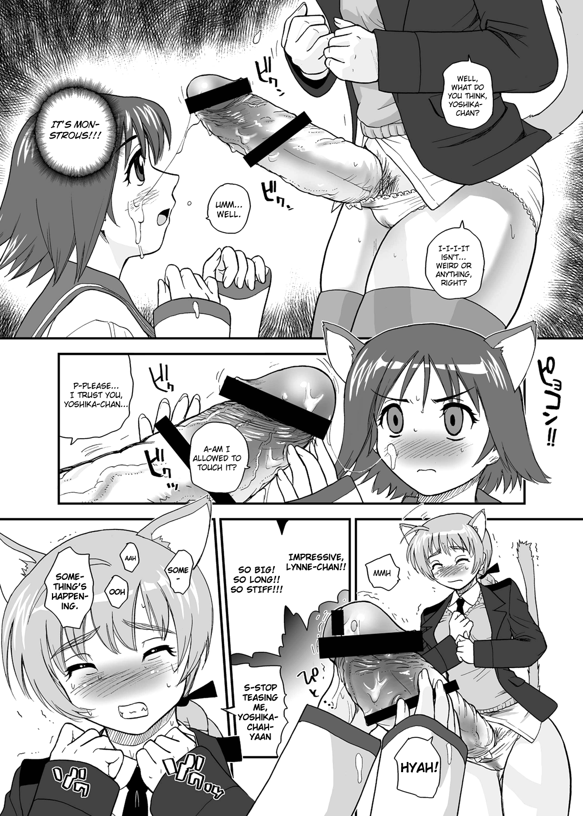 Chin ★ ja Naikara Hazukashiku Naimon!!! | It's Not A Real Dick, So There's Nothing to Be Embarrassed About!!! page 9 full