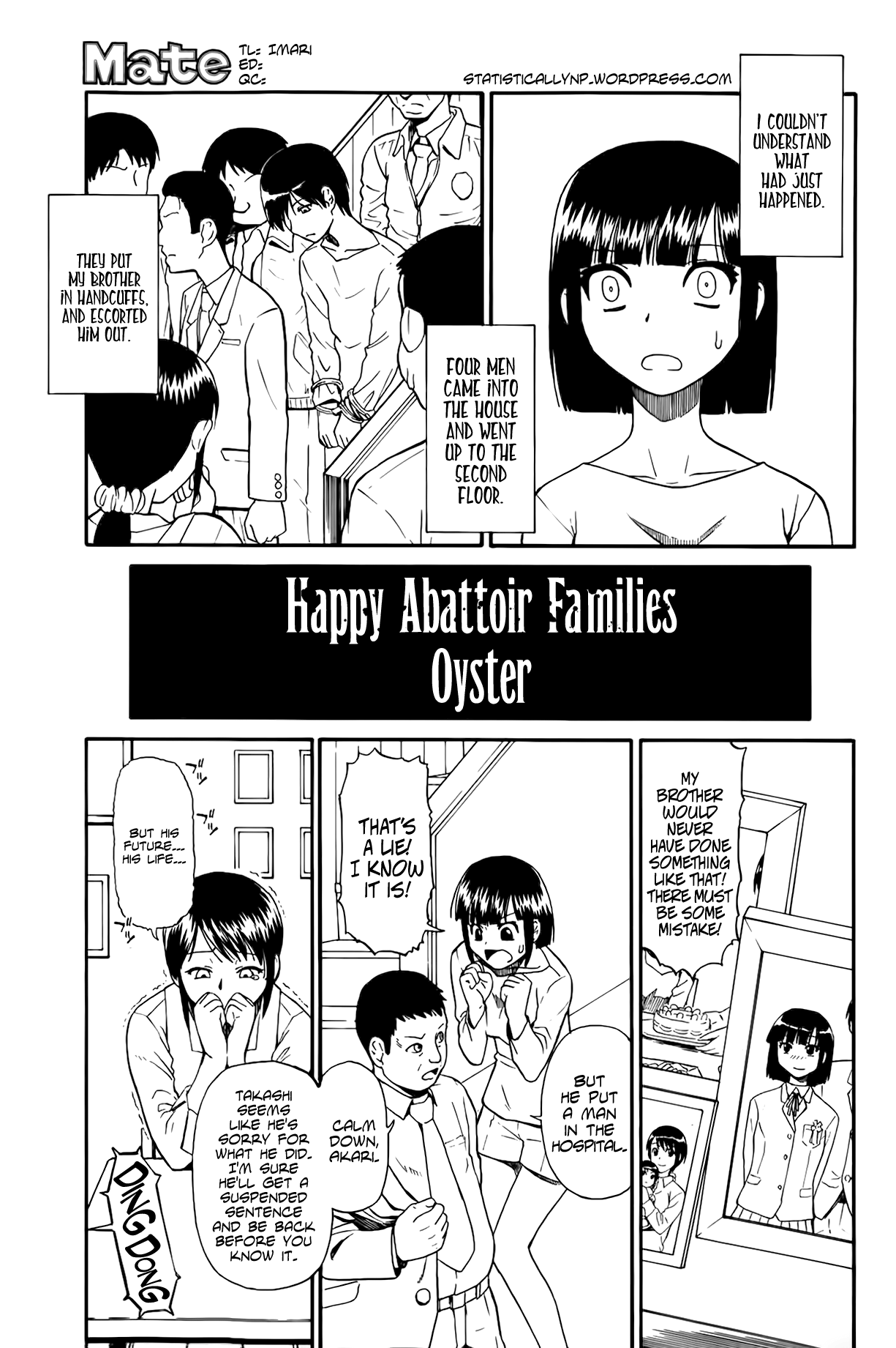 Tojou no Danran | Happy Abattoir Families Ch. 2   =StatistcallyNP= page 1 full