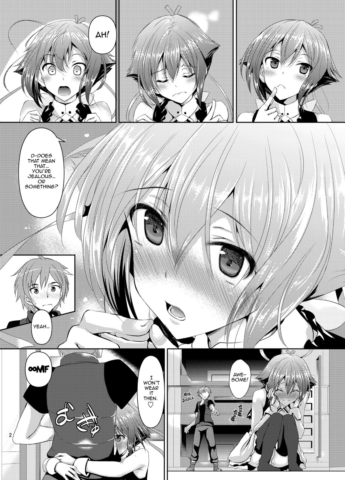 Zessica to Ichaicha Suru dake no Hon | A Book About Flirting with Zessica page 3 full