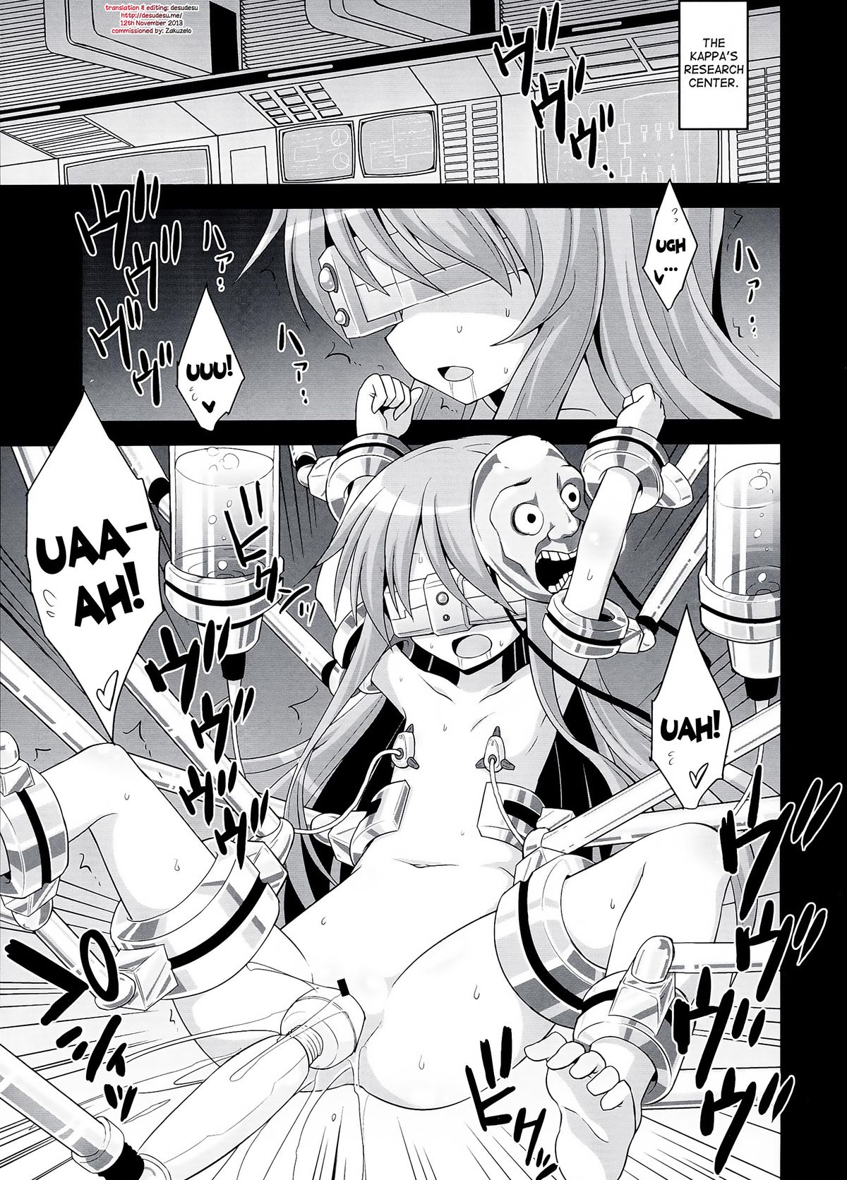 Kokoro Ryoujoku Kousoku! Rinkan!! Kikai kan!!! page 3 full