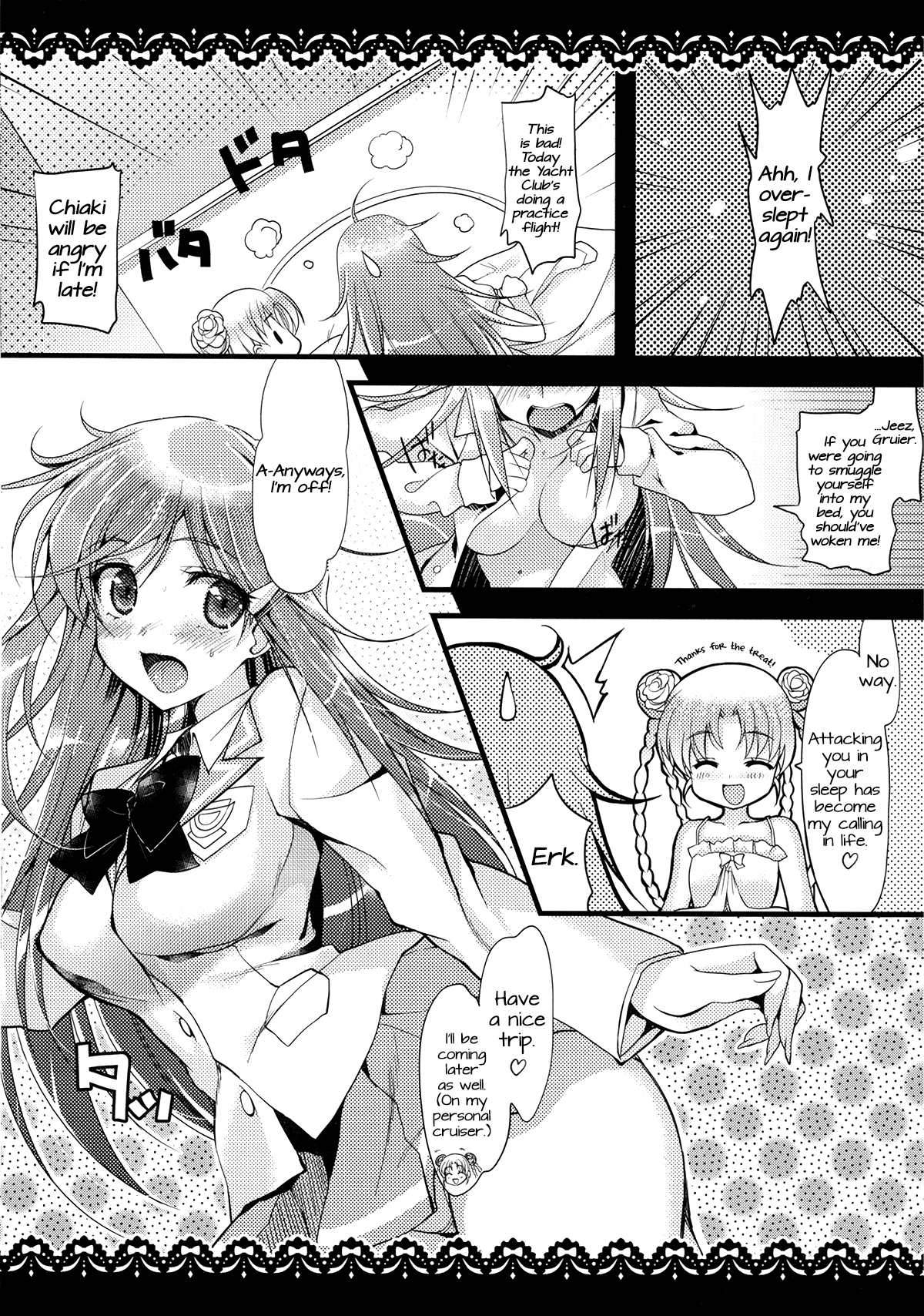 Mouretsu Kaizoku Seikatsu Z | Miniskirt Pirates Lifestyle Z   =TV & Yuri-ism= page 7 full