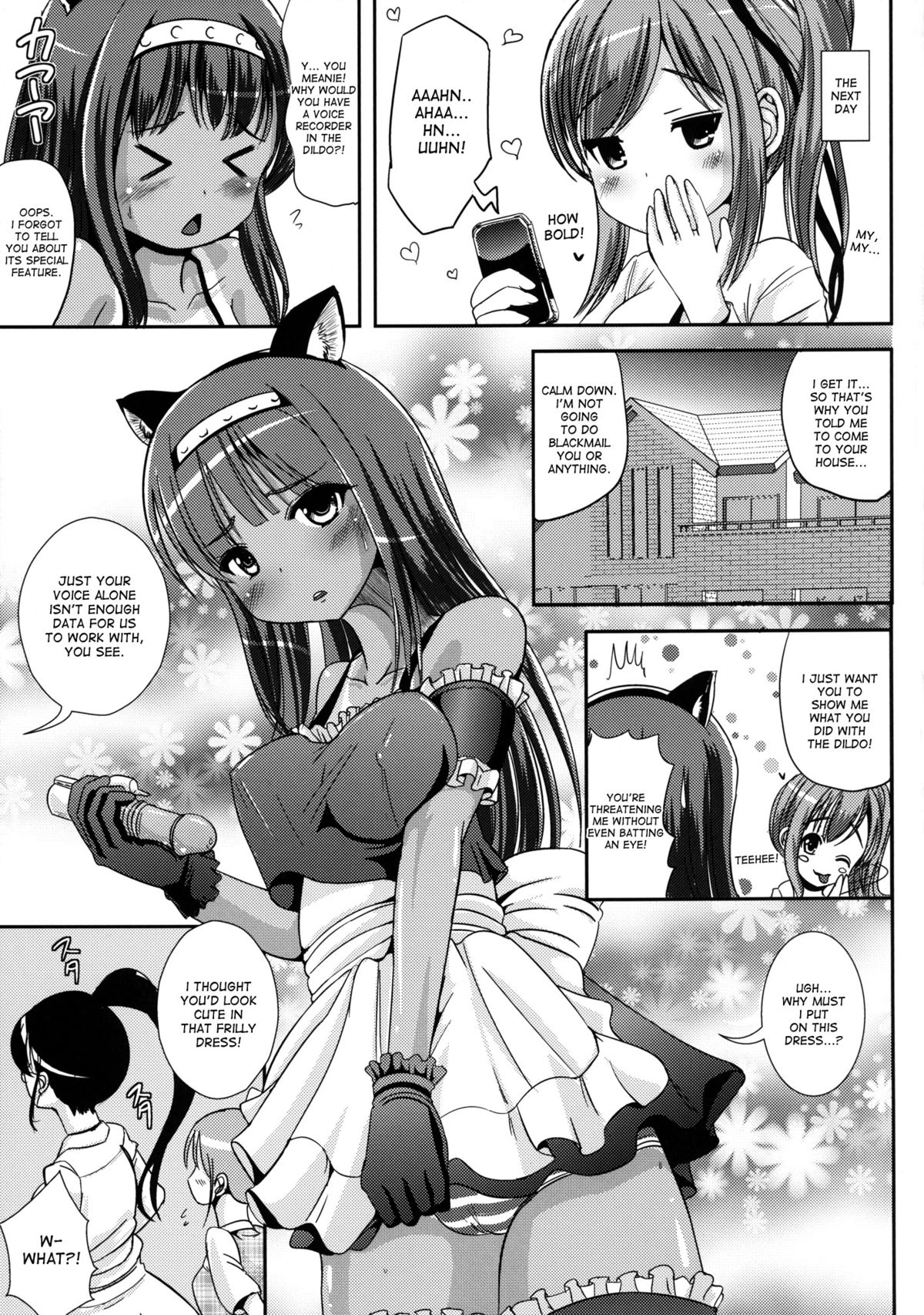 Asa Onna na Ore to Futanarikko Ojou-sama 2 | My Future Woman Self & The Futanari Rich Girl 2 page 8 full