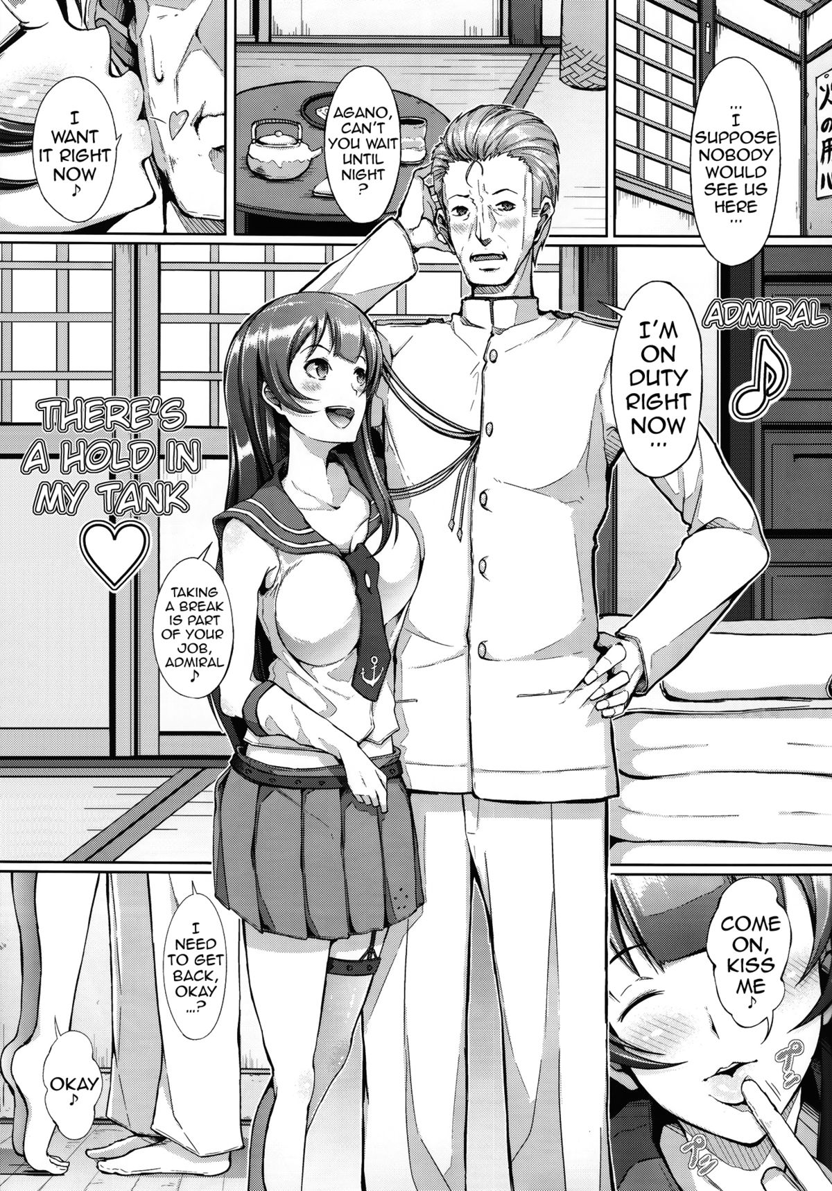 Teitoku-san ♪ Tank ni Ana ga Aichatta page 4 full