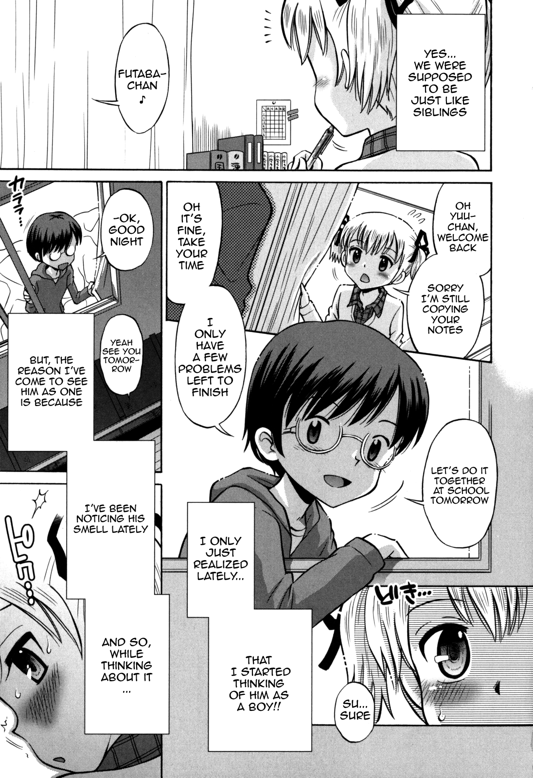 SOS! Sukebe na Osananajimi ga Shinobikondekimashita CH 1 page 8 full