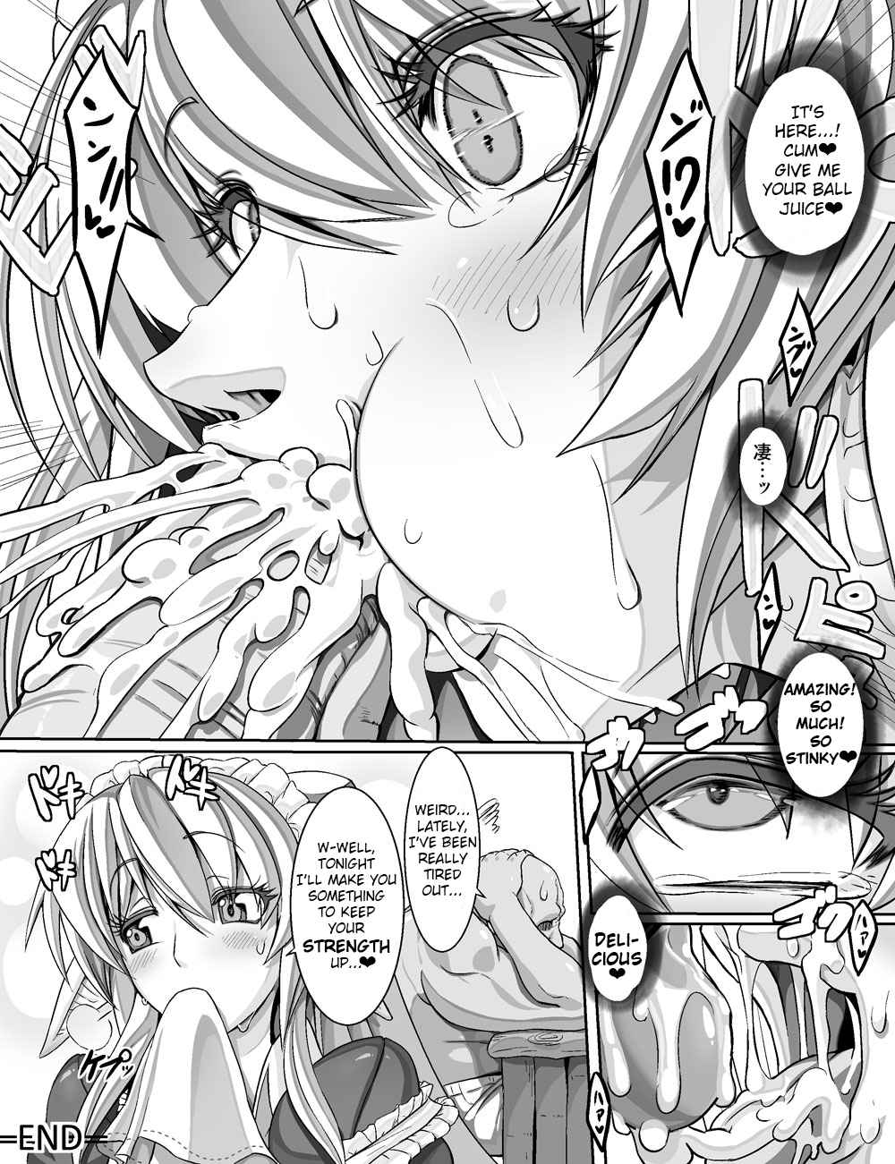 Helper☆ Elf Maid | Semen Loving Elf Maiden's Daily Household Chores page 4 full