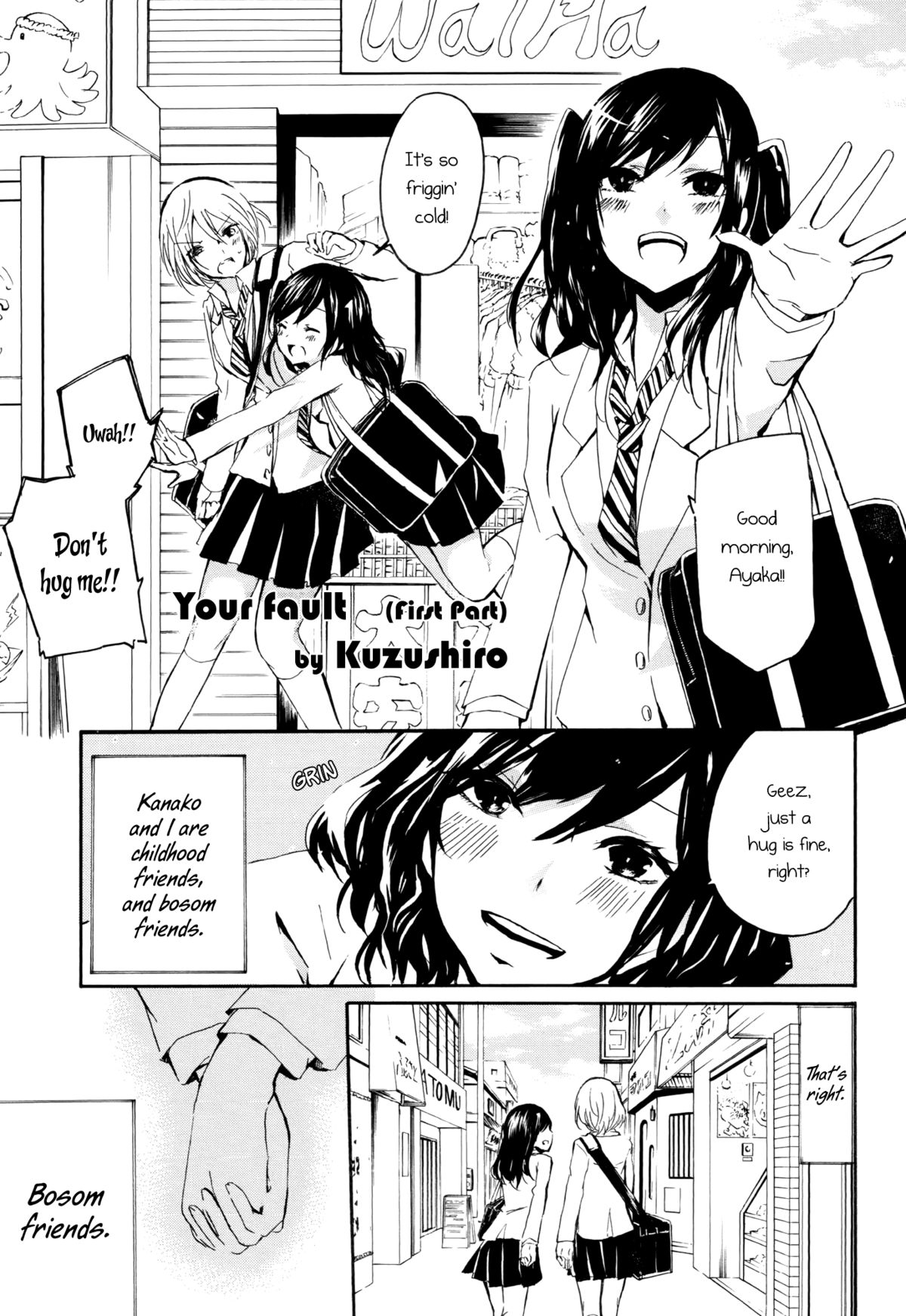 Kimi no Sei | Your Fault page 1 full