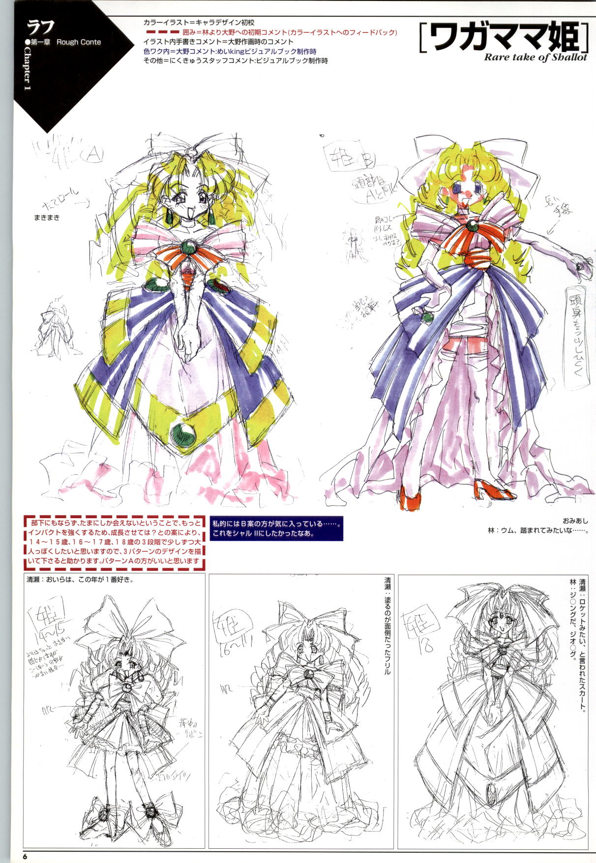 Mei King Official Visual Book page 7 full