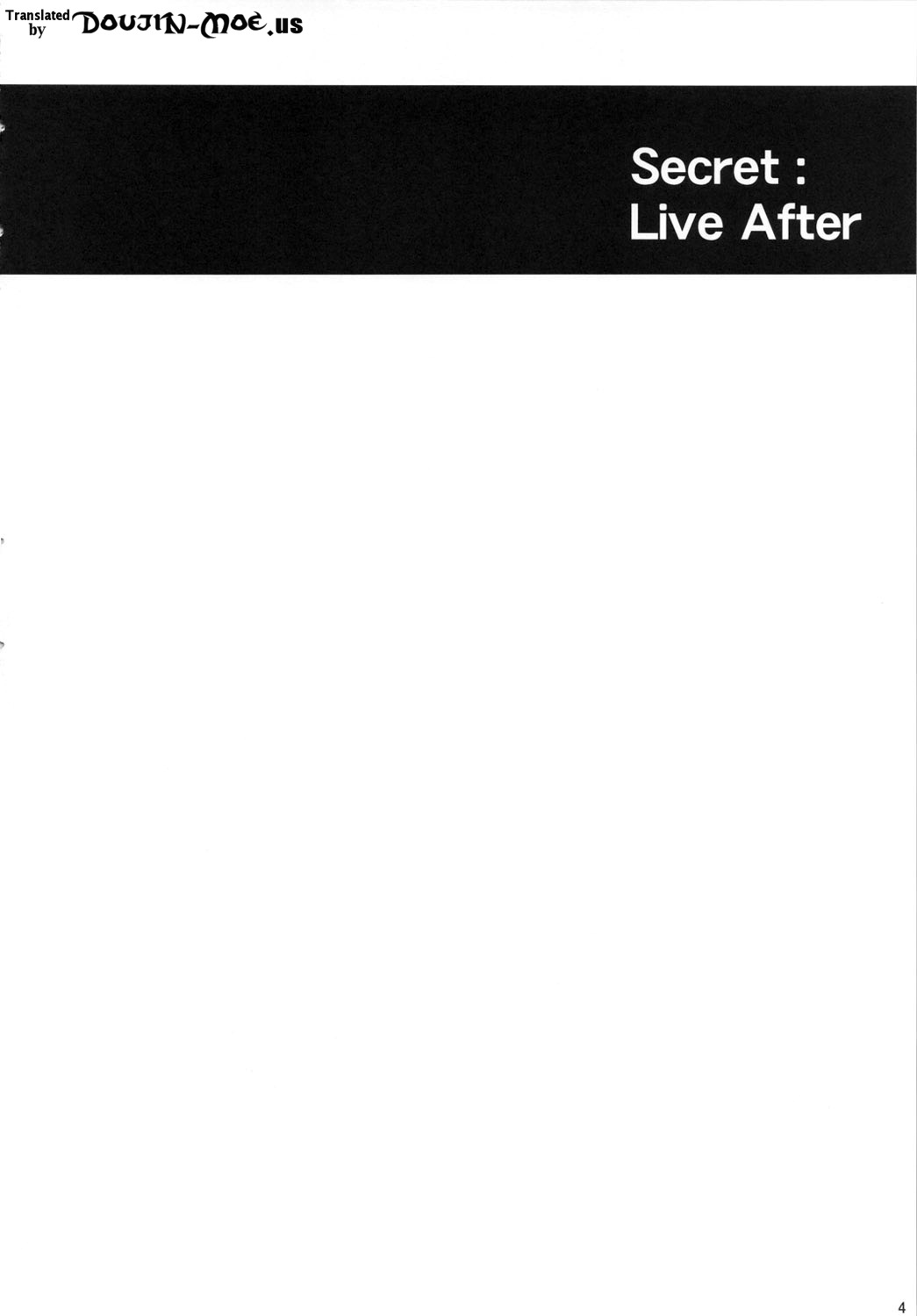 Secret: Live After page 3 full