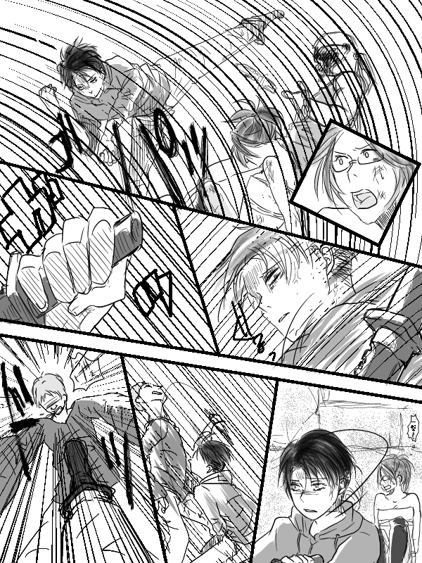 Levi x Hanji ♀ Deep Anger ^ ω ^ / ★ Only / Lieutenant both unrequited love page 5 full