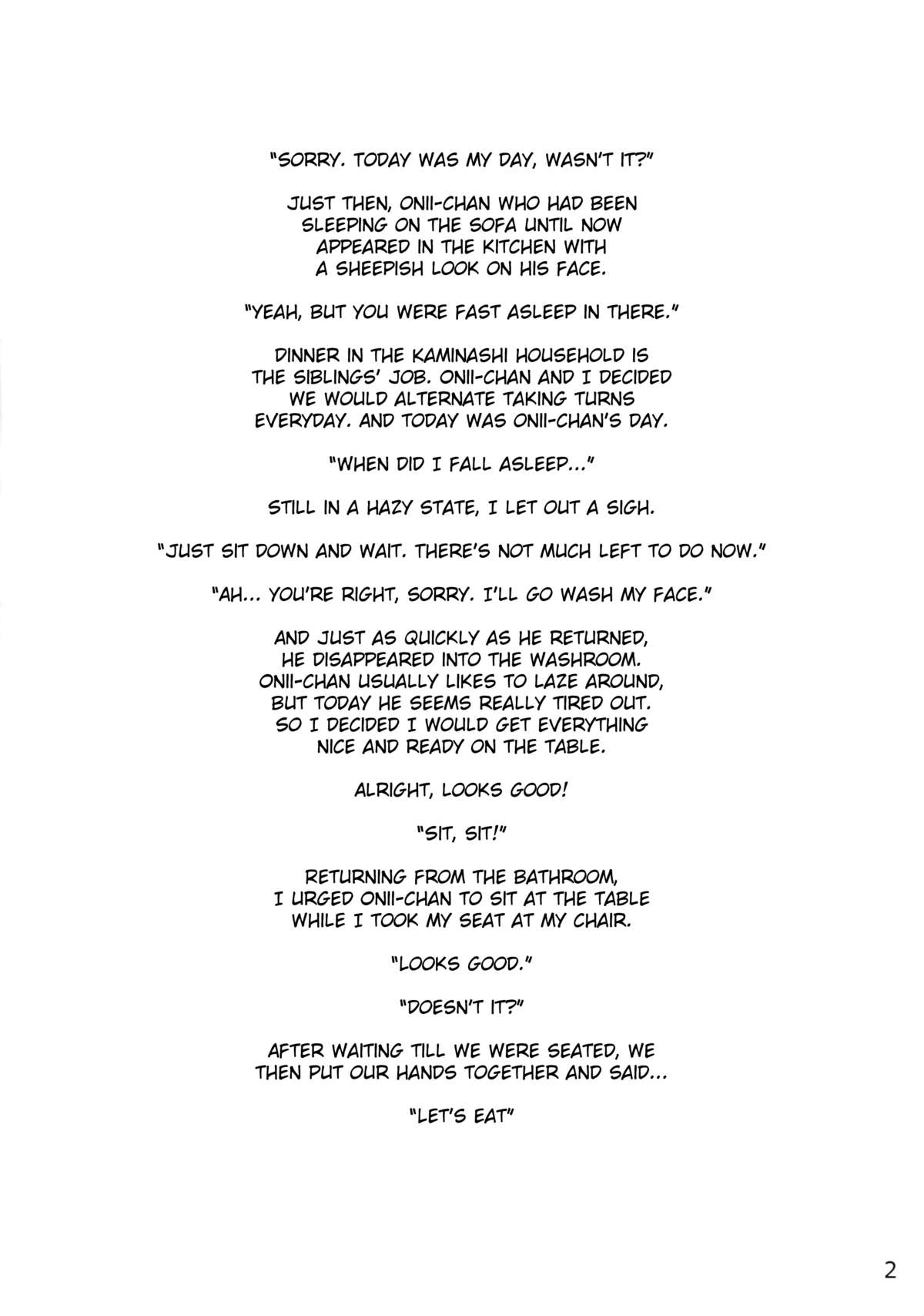 Yappari Uchi no Imouto ga Okashii page 2 full