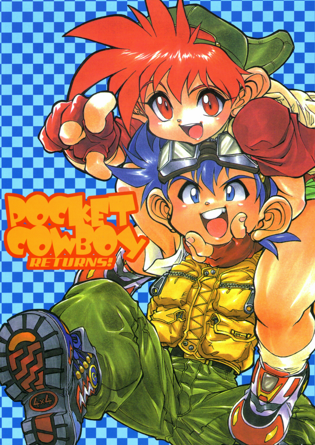 POCKET COWBOY RETURNS! page 1 full