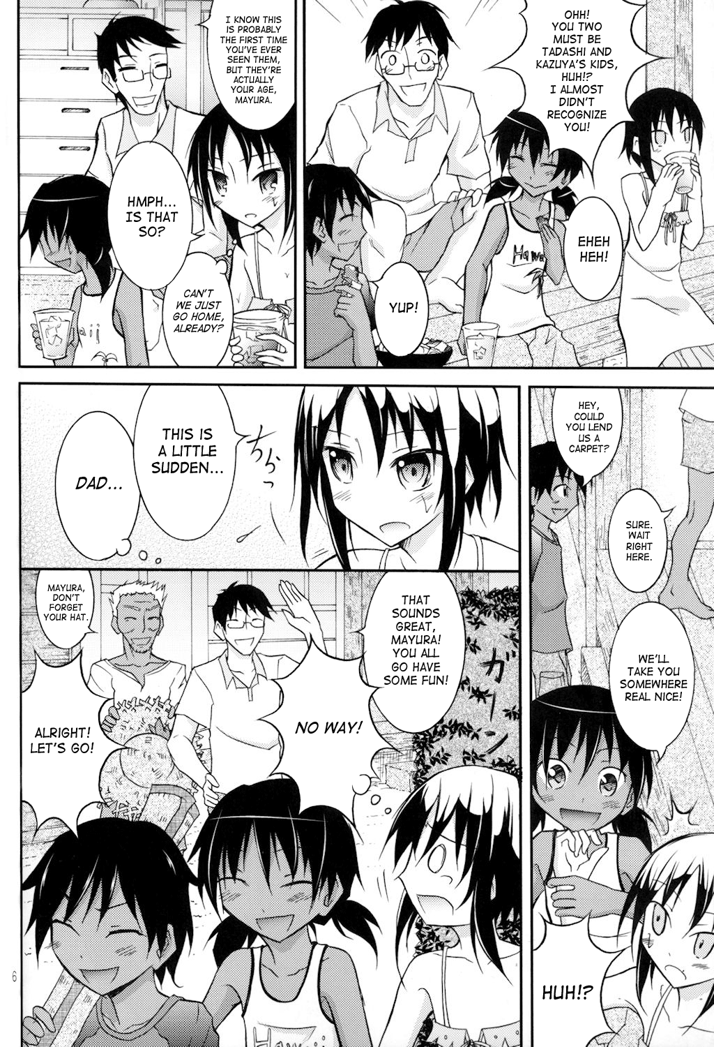 Supponpon de Umi Asobi! | Playing At The Beach Stark Naked! page 6 full
