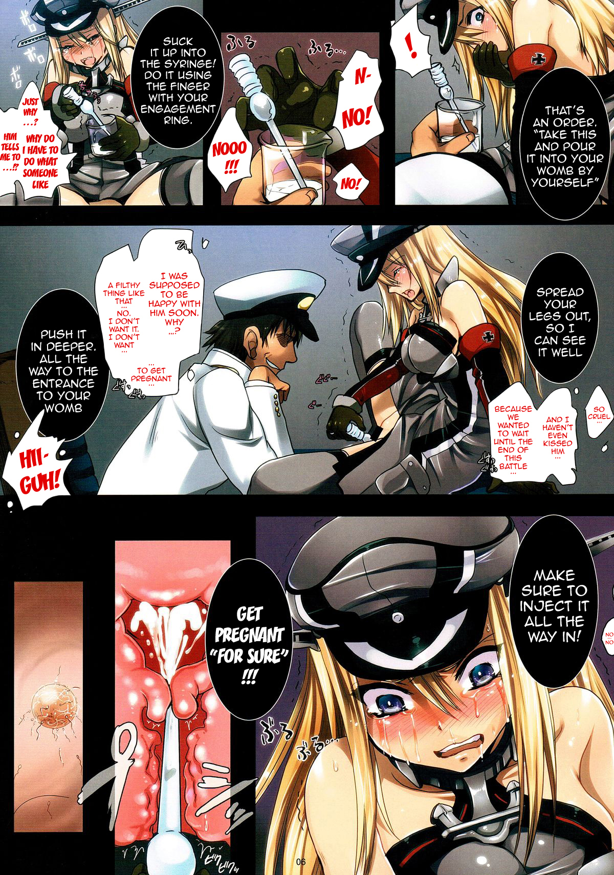 Haramase Collection 3 ~Saiminjutsu de Kokusai Kekkon Teitoku kara Bismarck wo Netori Choukyou~ page 6 full