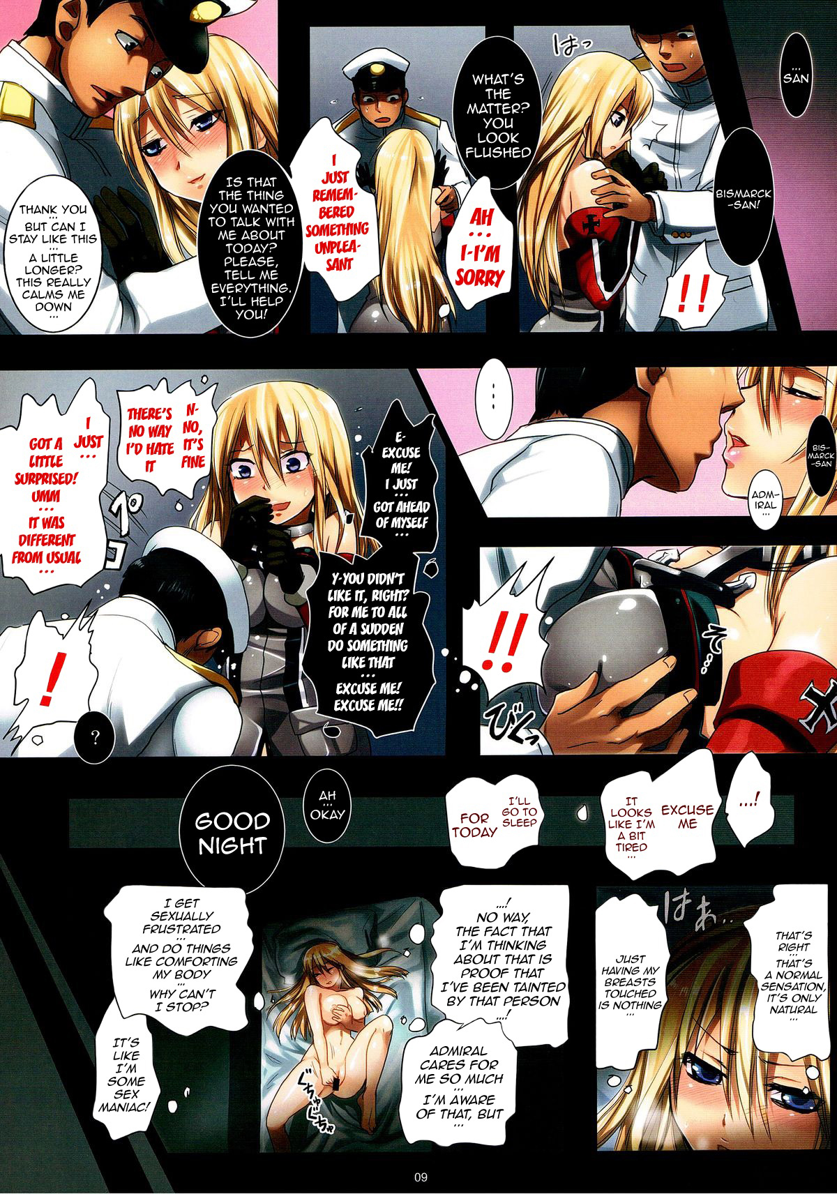 Haramase Collection 3 ~Saiminjutsu de Kokusai Kekkon Teitoku kara Bismarck wo Netori Choukyou~ page 9 full