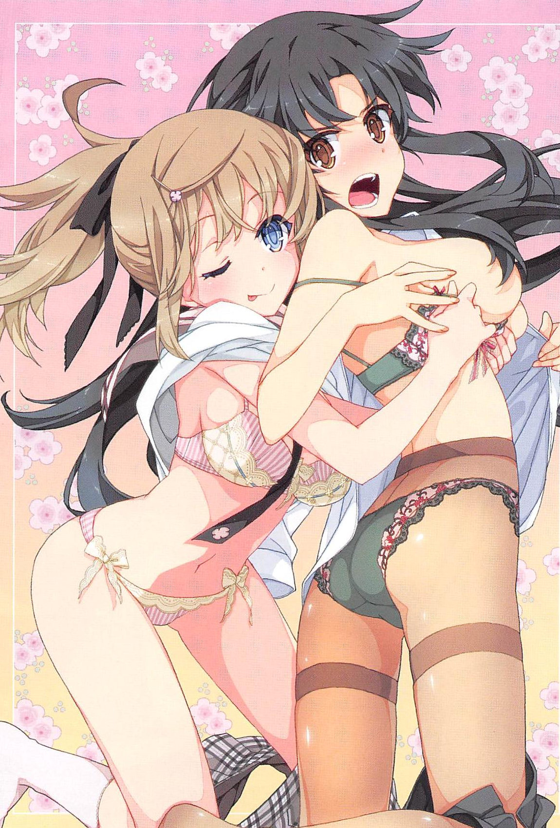 Seigi no Heroine to Aku no Onna Kanbu ga Namachuukei de Porori Suruyoudesu page 4 full