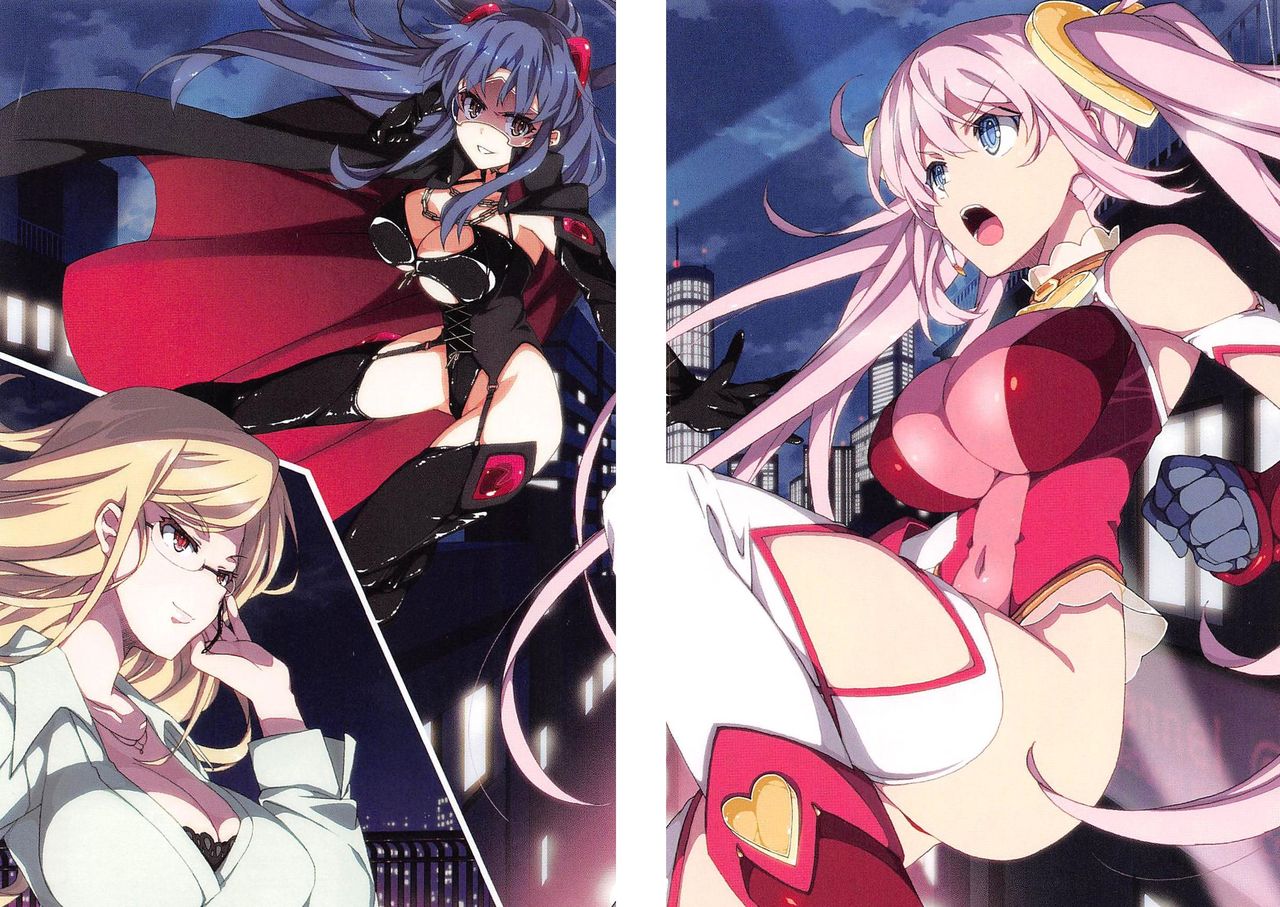 Seigi no Heroine to Aku no Onna Kanbu ga Namachuukei de Porori Suruyoudesu page 5 full