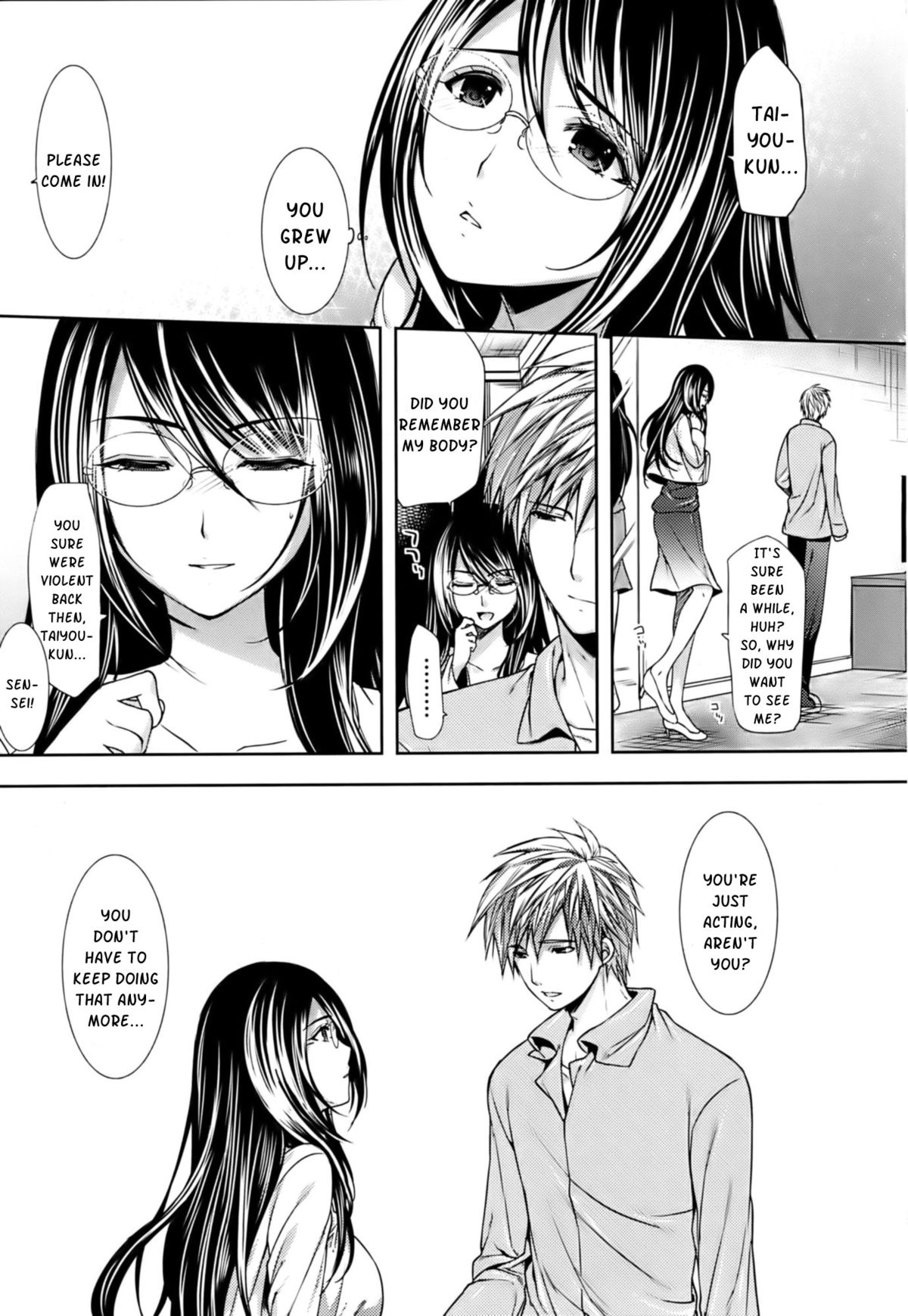 Sange Ketsujitsu ~Saikai, Soshite ai no aru Sex | When Flowers Wither, Trees Bear Fruit~ page 3 full