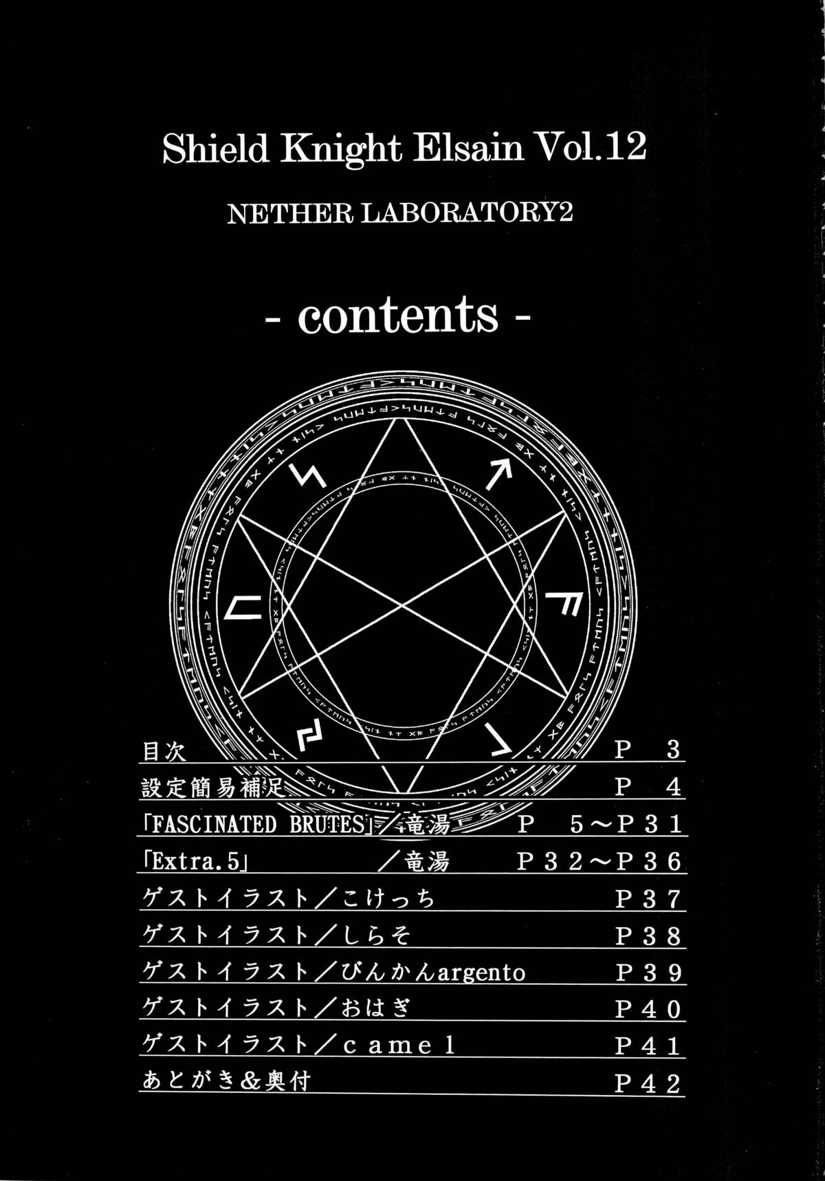 Shield Knight Elsain Vol. 12 NETHER LABORATORY 2 page 2 full