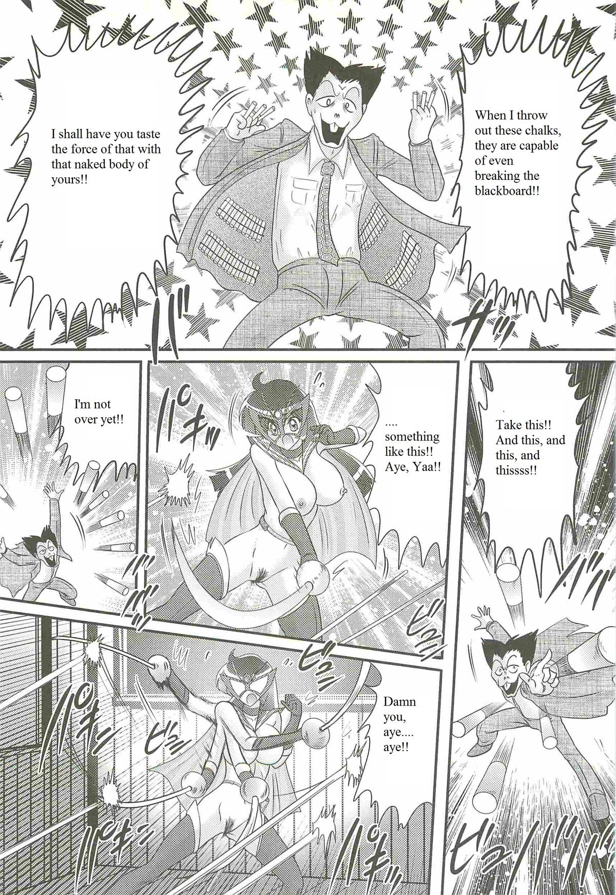 Kaiketsu!? Zenra Knight Ch. 2 | Love Lesson!! Disciplinary Teacher's Dangerous Maths Formula   Translations page 6 full