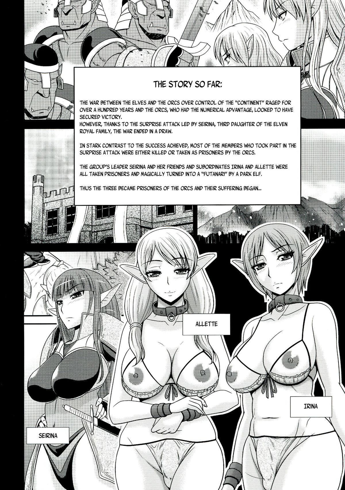 Futanari Quest Irina & Aret hen page 4 full
