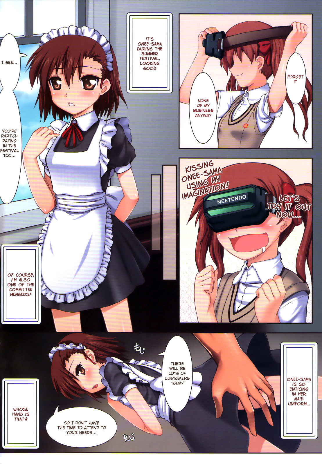 Toaru Kuroko no Mousou Ote page 4 full