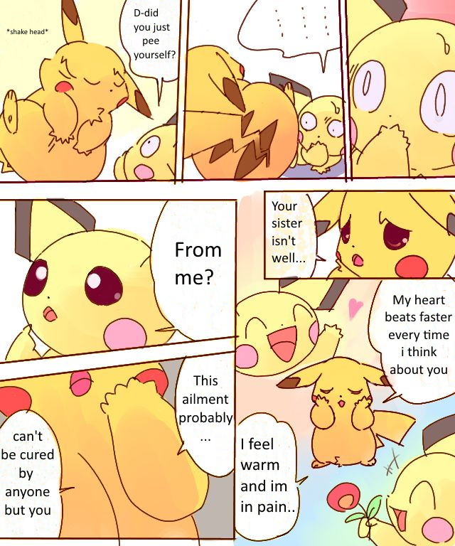 Pikachu Kiss Pichu page 3 full