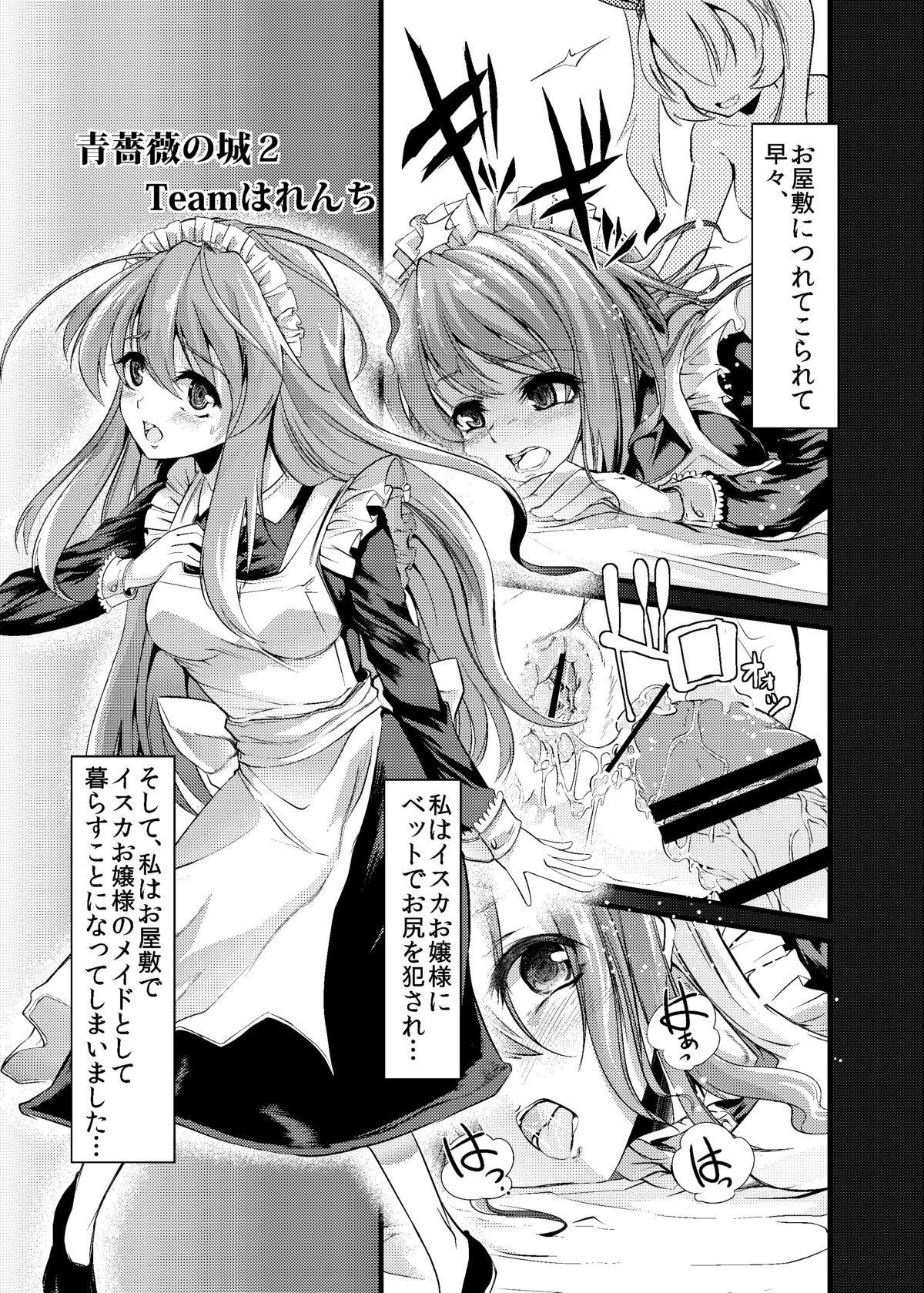 Ao Bara no Shiro ~Aigan Maid Kyousei Haisetsu Choukyou Hen~ page 3 full