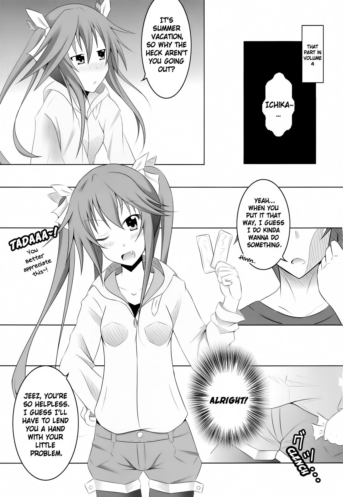 Ichika, Sekinin Torinasai! | Ichika, You Better Take Responsibility! page 5 full