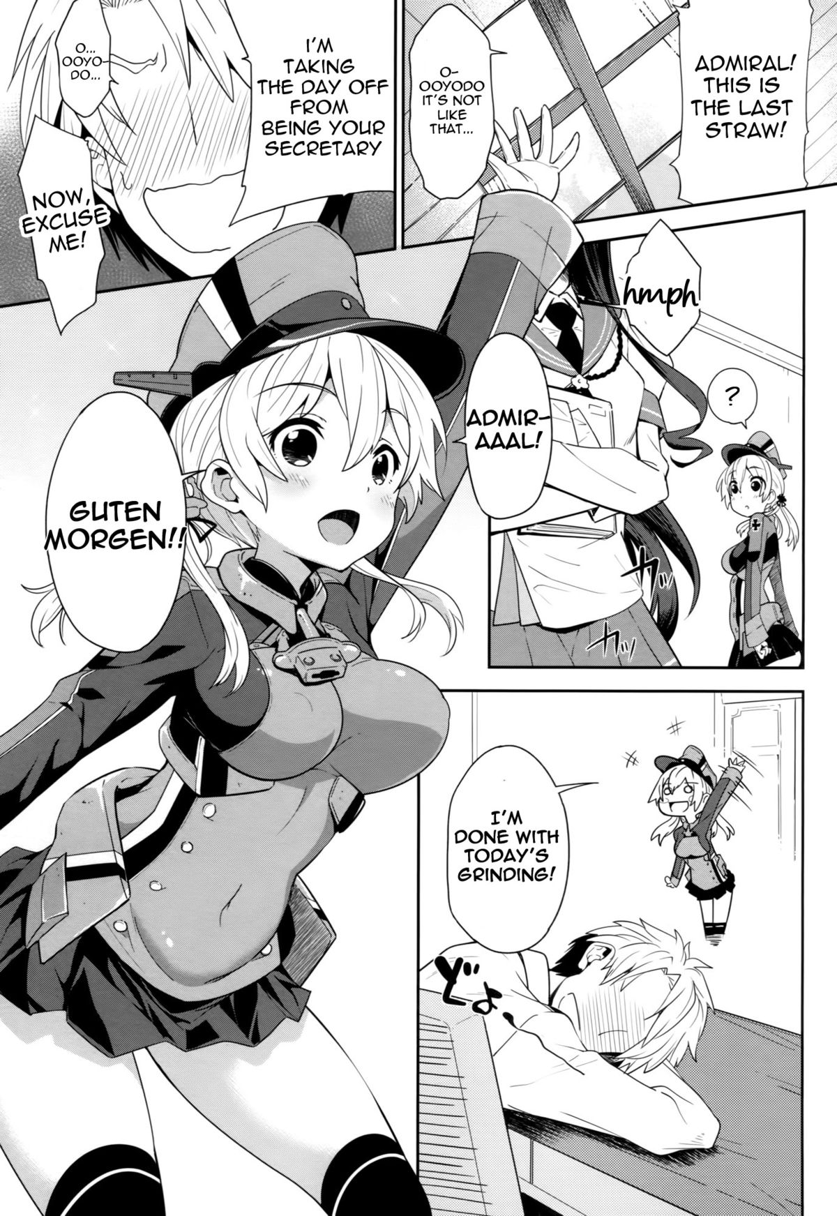 Teitoku o Dame ni Suru Prinz Eugen page 4 full