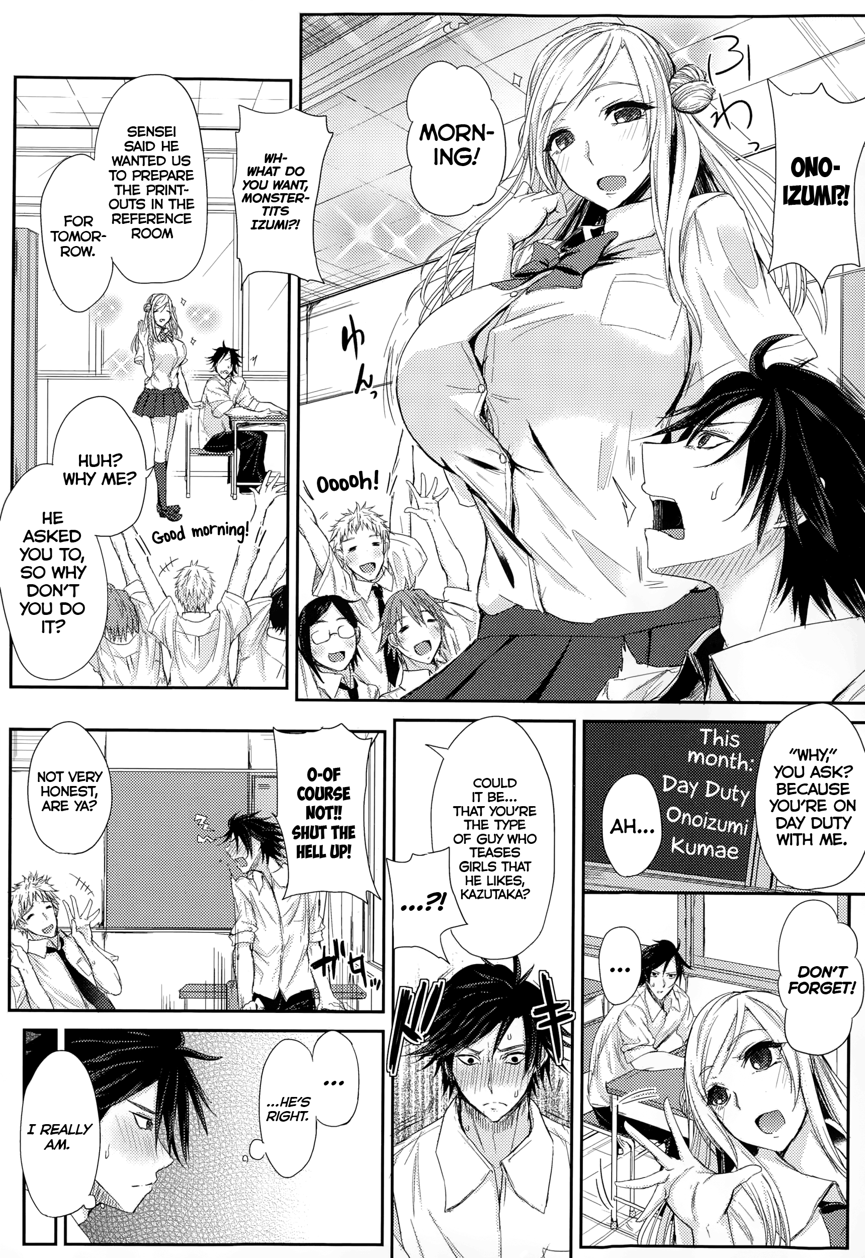 Akuheki no Izumi | Izumi's Bad Habit   =The Lost Light + Team Vanilla= page 4 full