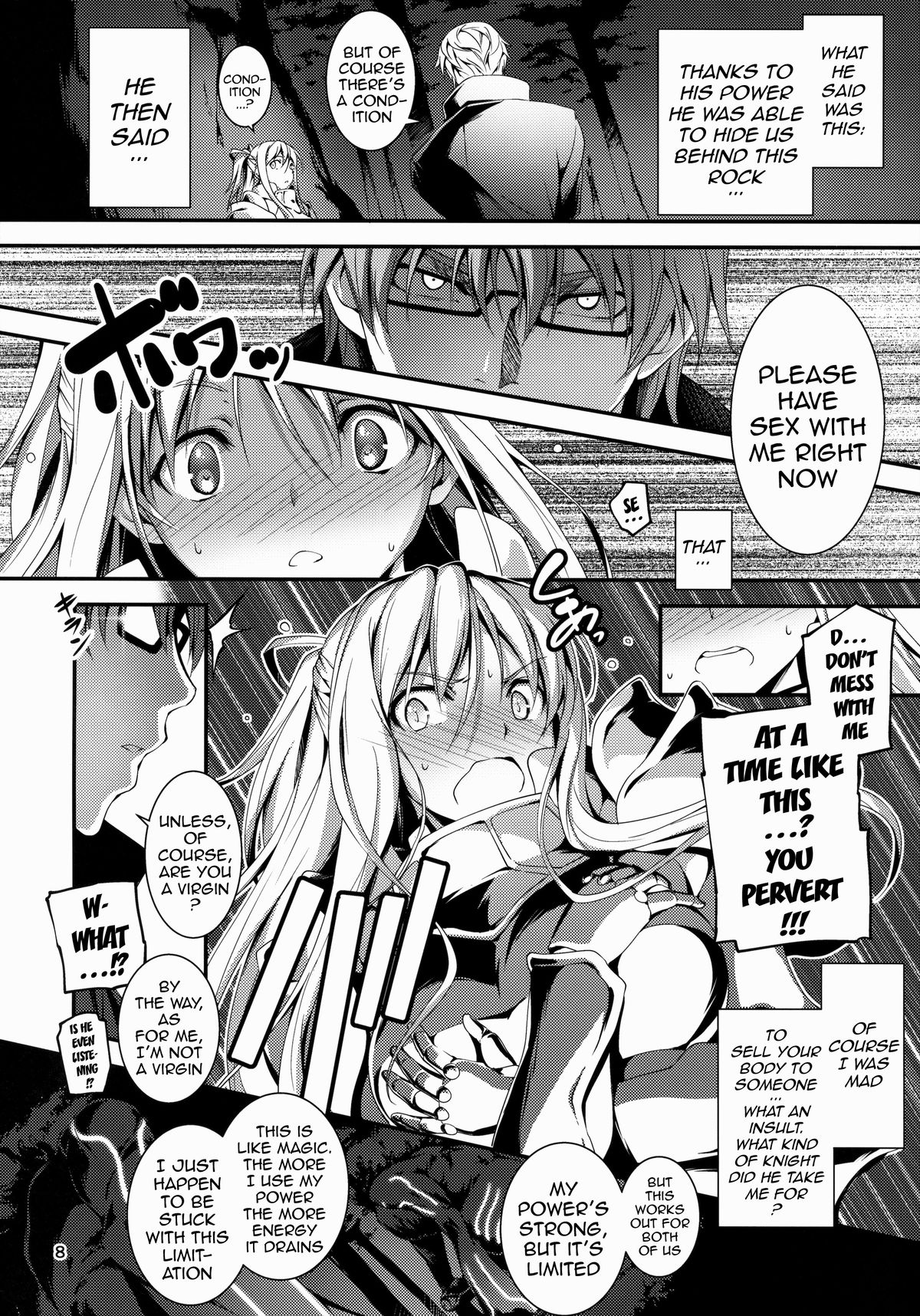 Kuro no Ryman to Kishi Yufia | The Salary Man in Black and the Knight Yufia page 9 full