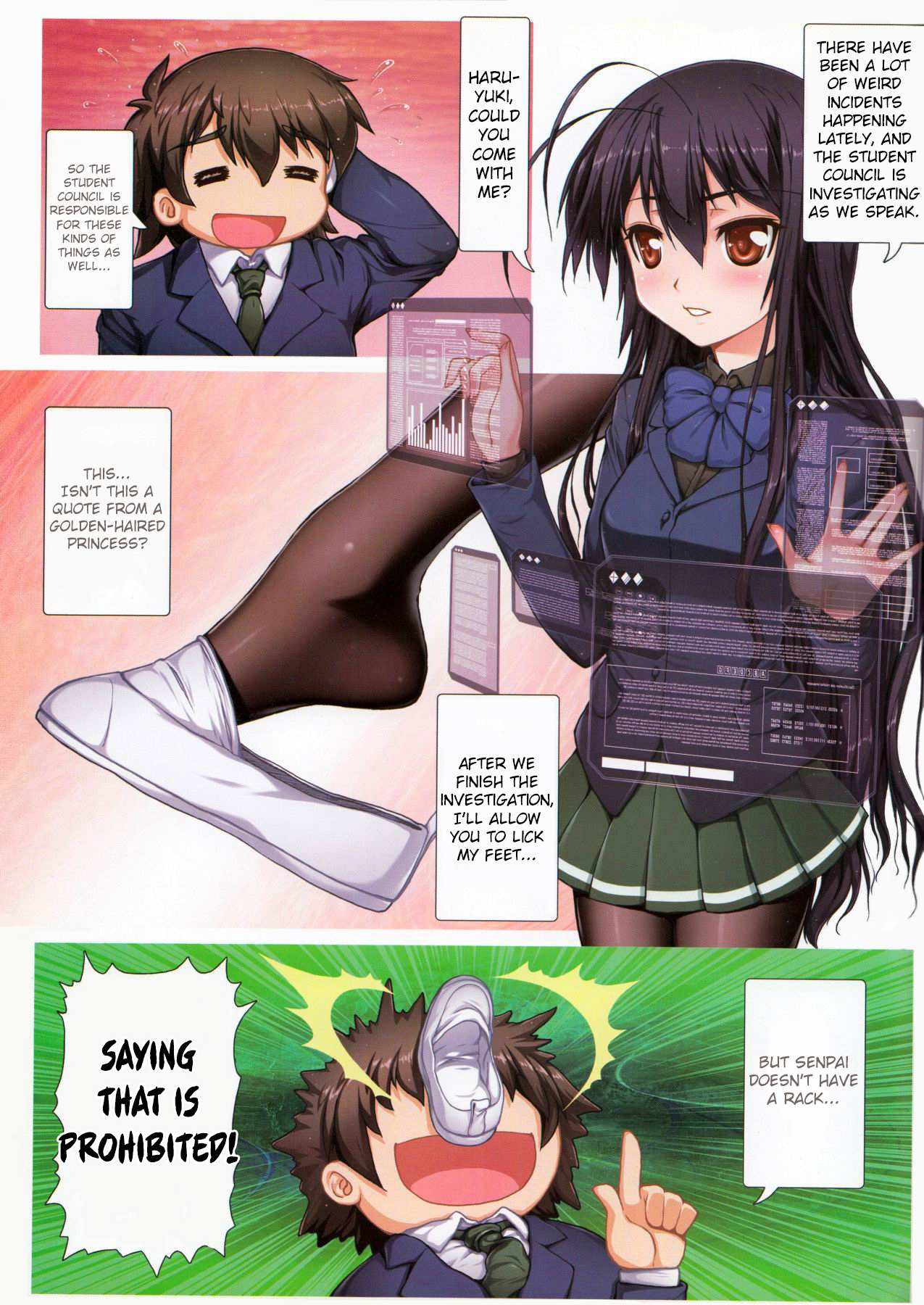 Hakudaku Seitokai | White-Stained Student Council page 3 full