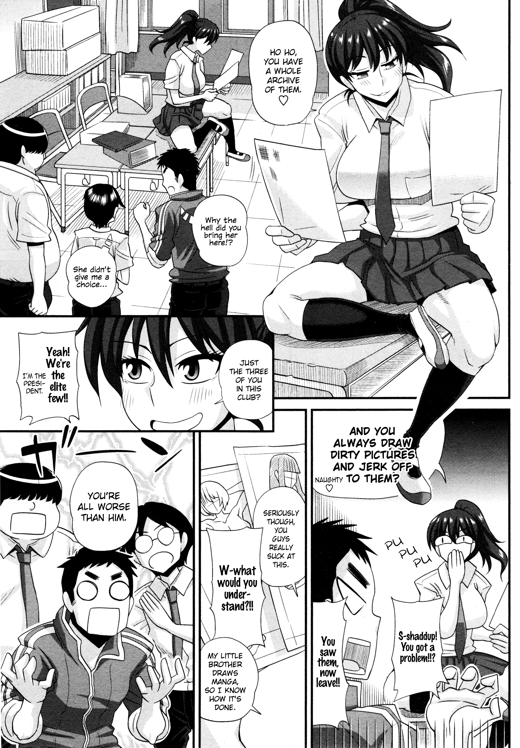FutaKyo! ~Futanari Kyouko-chan~ #1   =SW= page 3 full