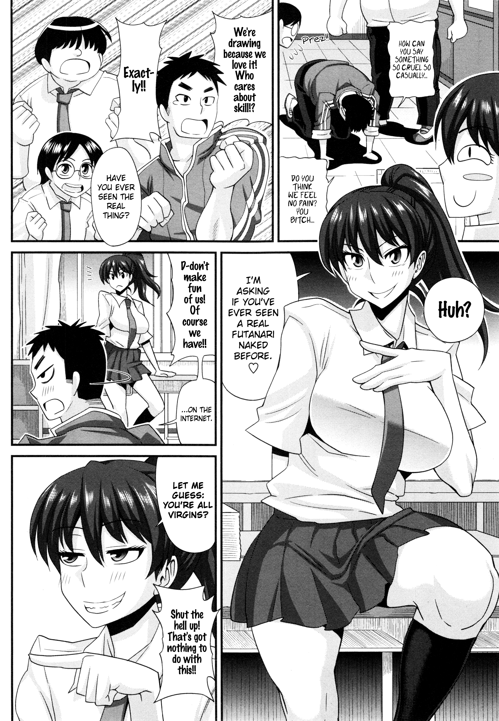 FutaKyo! ~Futanari Kyouko-chan~ #1   =SW= page 4 full