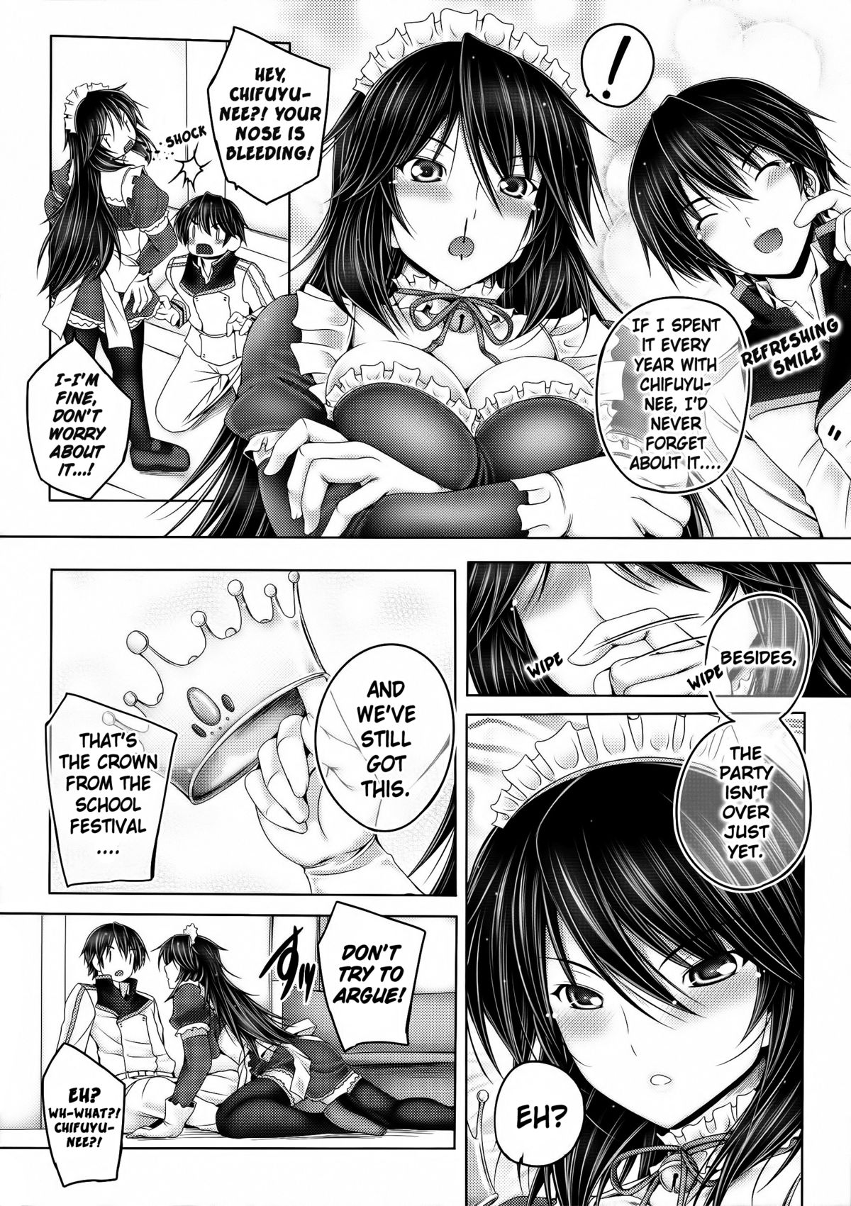 Chifuyu-nee to Futarikkiri no Birthday Party | A Birthday Party All Alone with Chifuyu-nee page 4 full