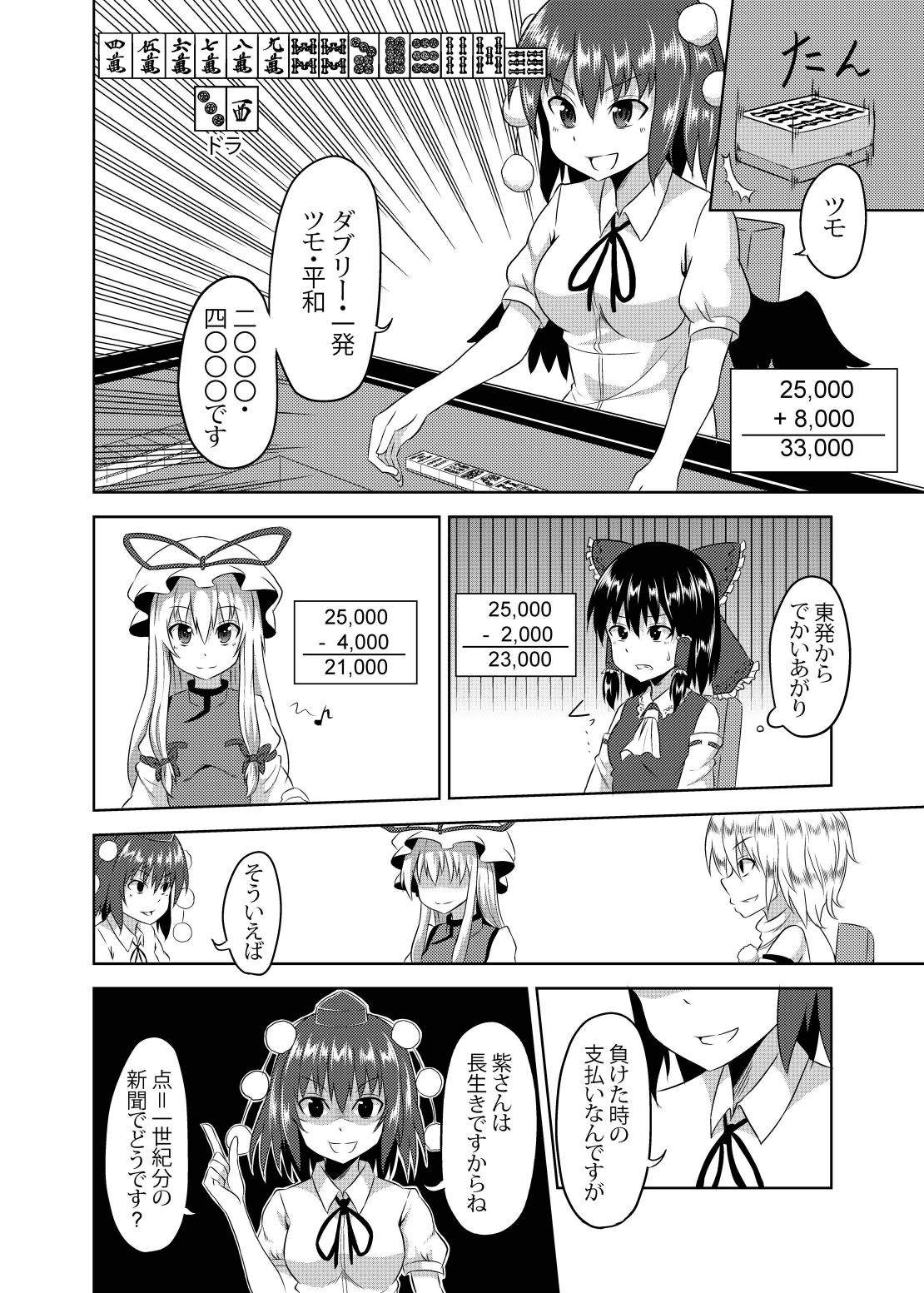 Bainin Yukari ~Shameimaru Hen~ page 8 full