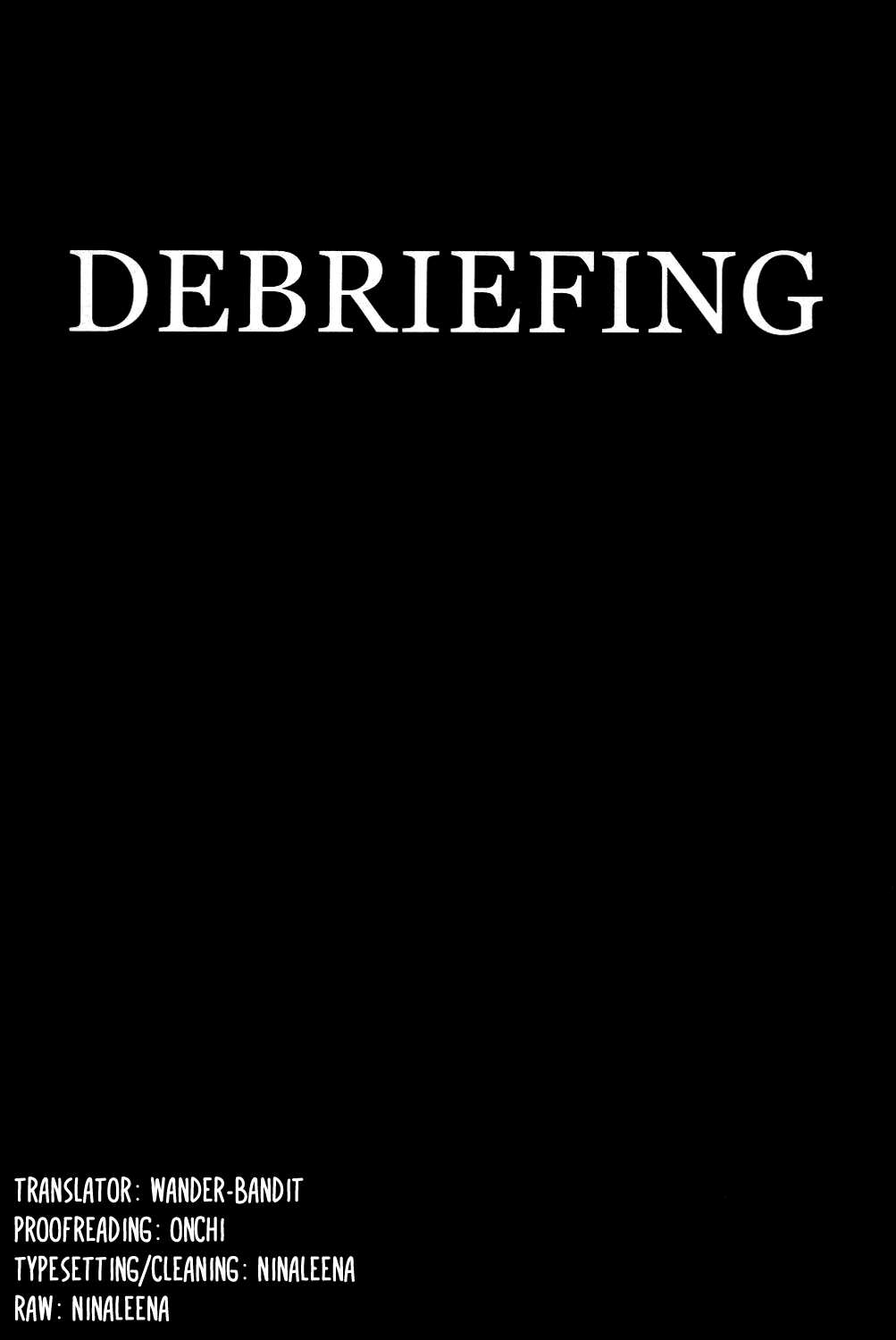 Debriefing page 3 full