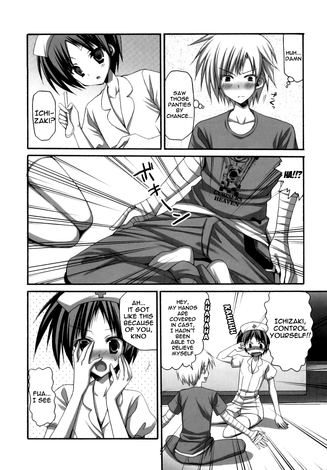 Naasu de Ojama! | Disturbed by the Nurse! page 6 full