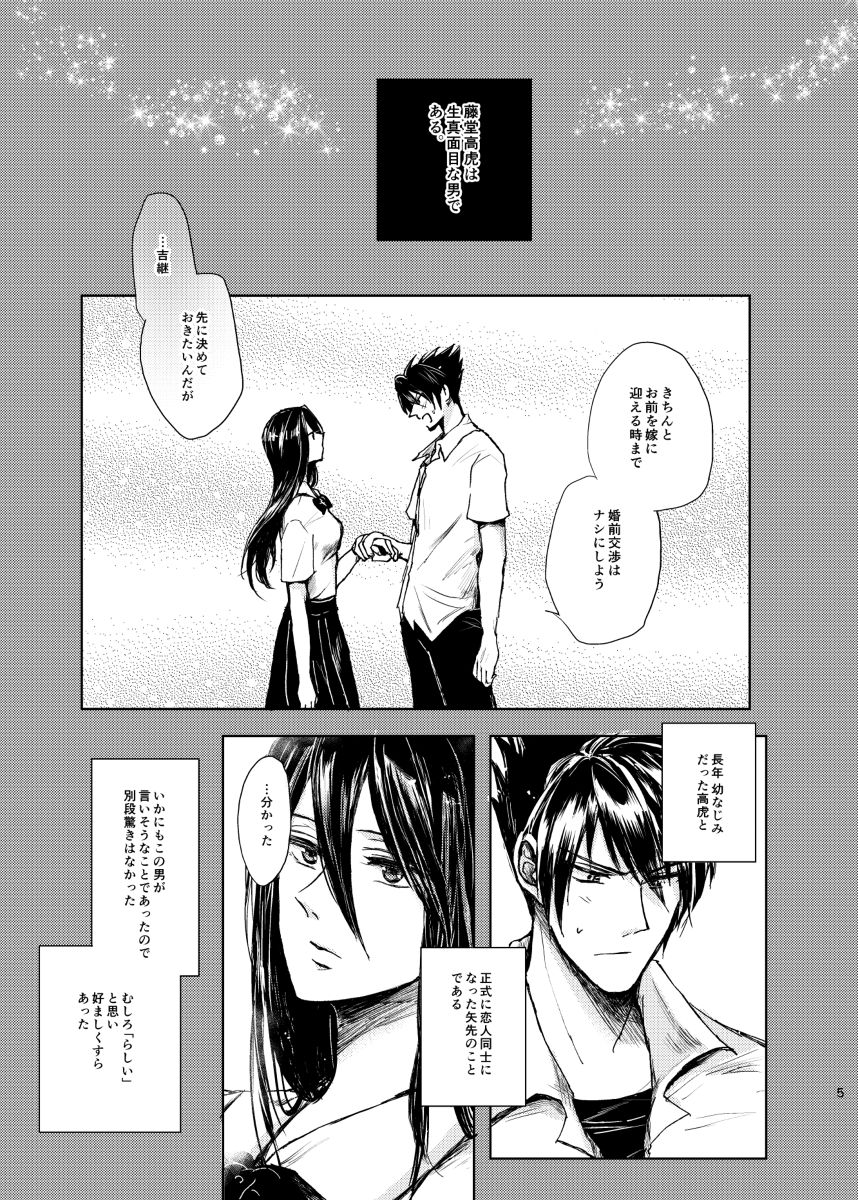 【高吉♀R-18】三十六計・七新刊サンプルsample page 3 full