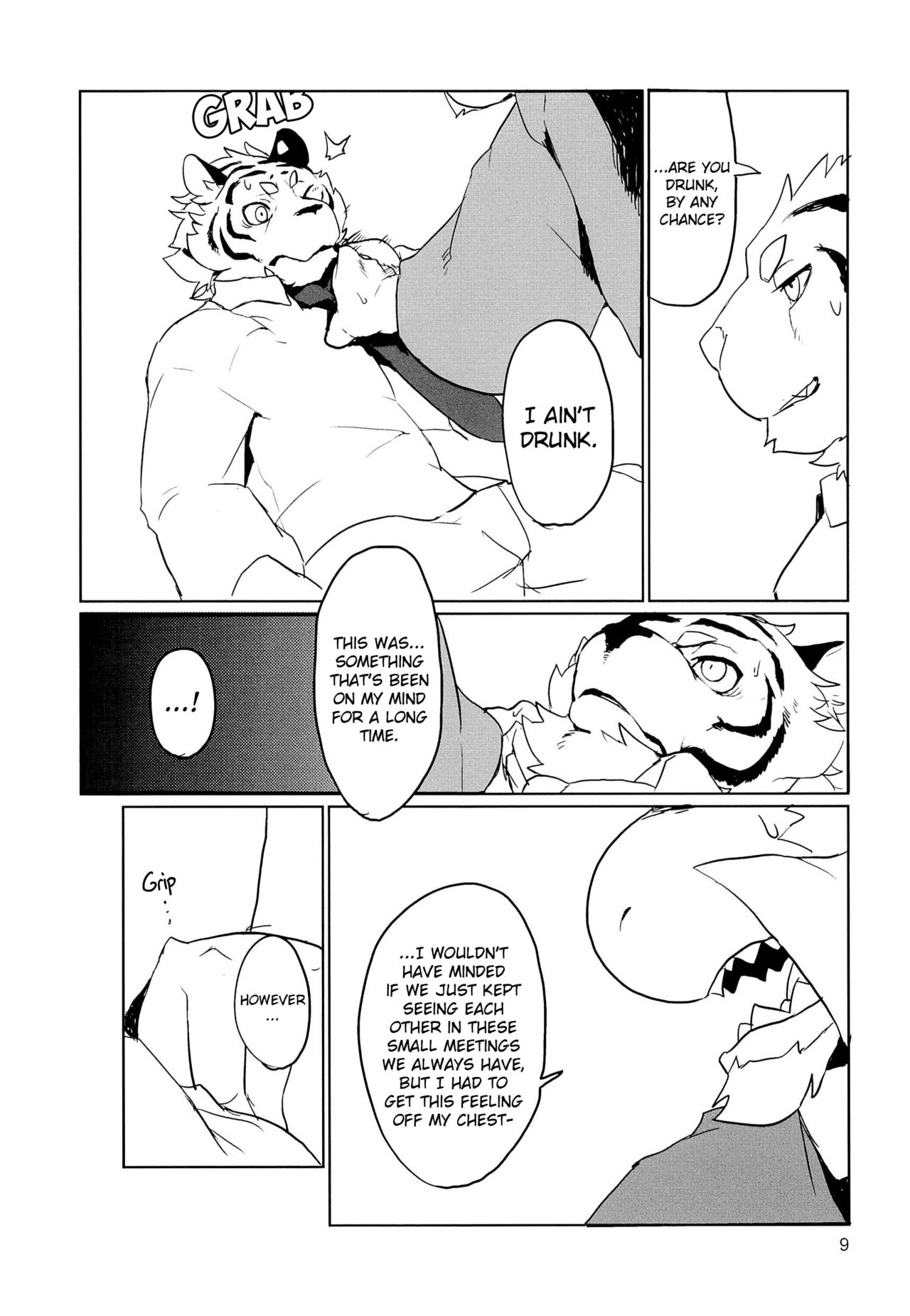 Ryuujou to Kohaku | The Dragon's Sentiment and The Tiger's Heartbeat page 10 full