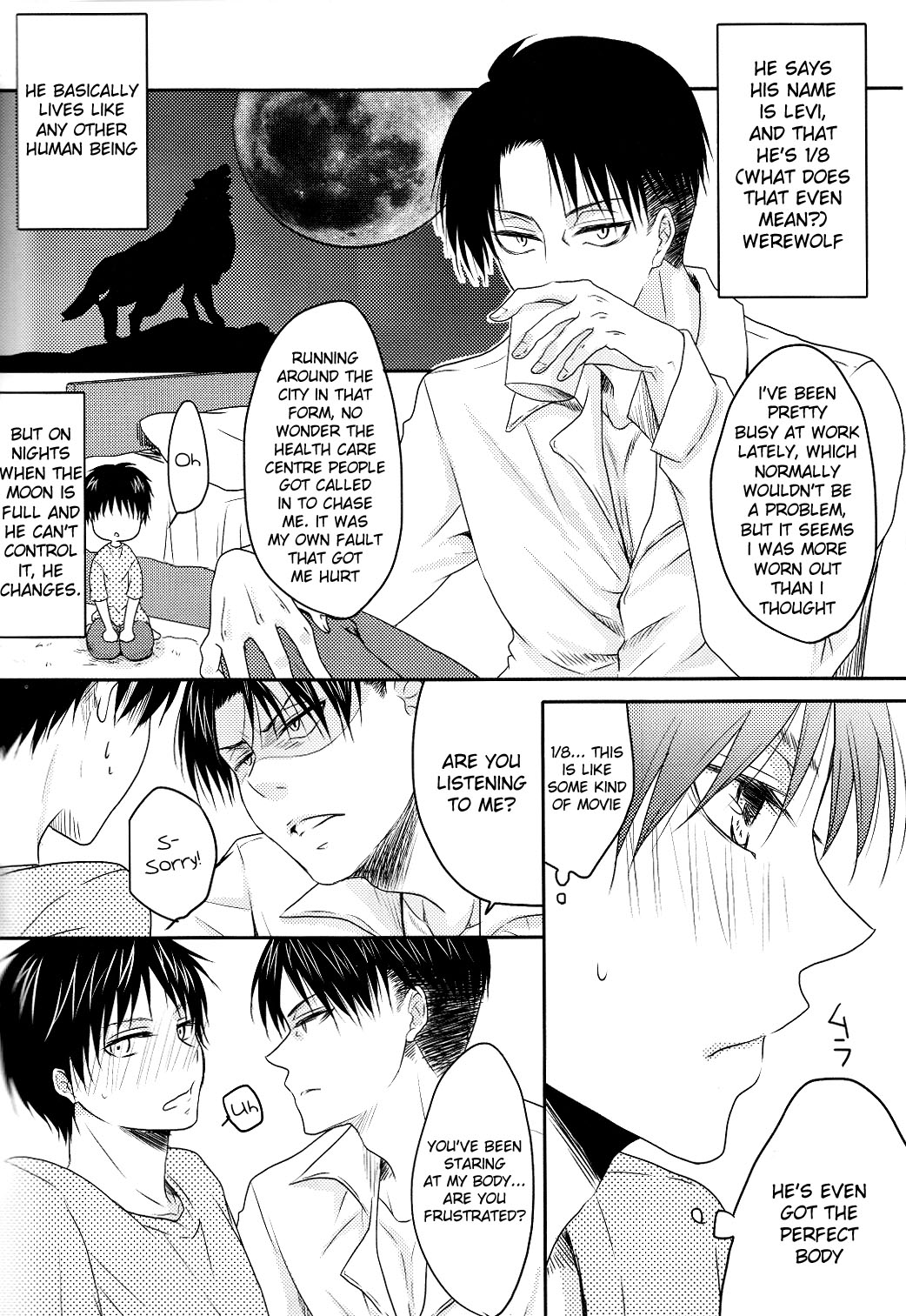 Mangetsu no Yoru ni ~Der Liebhaber ist ein Wolf~ page 9 full