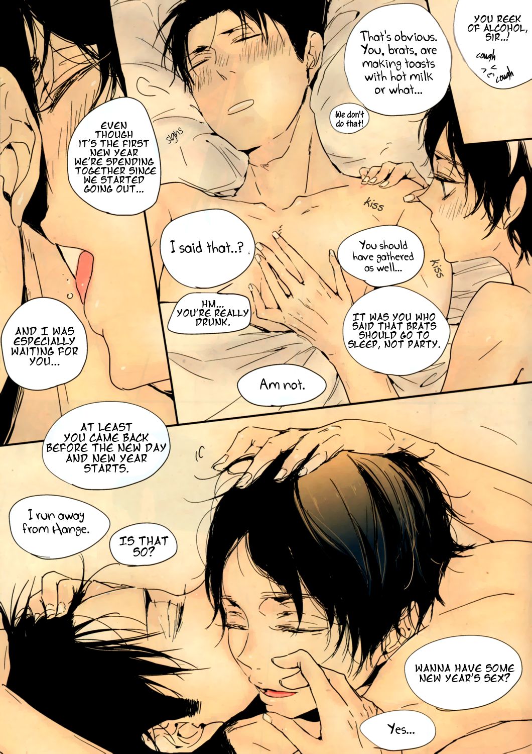 Rivaere Hime Hajime | Levi and Eren’s New Year page 5 full