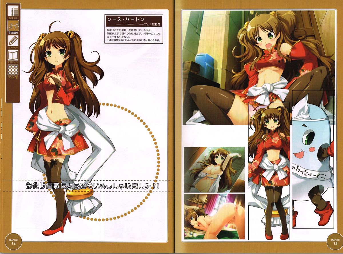 Drapeko! ~Onedari Dragon to Oppai Yuusha~ Shokai Tokuten Settei Shiryoushuu page 7 full