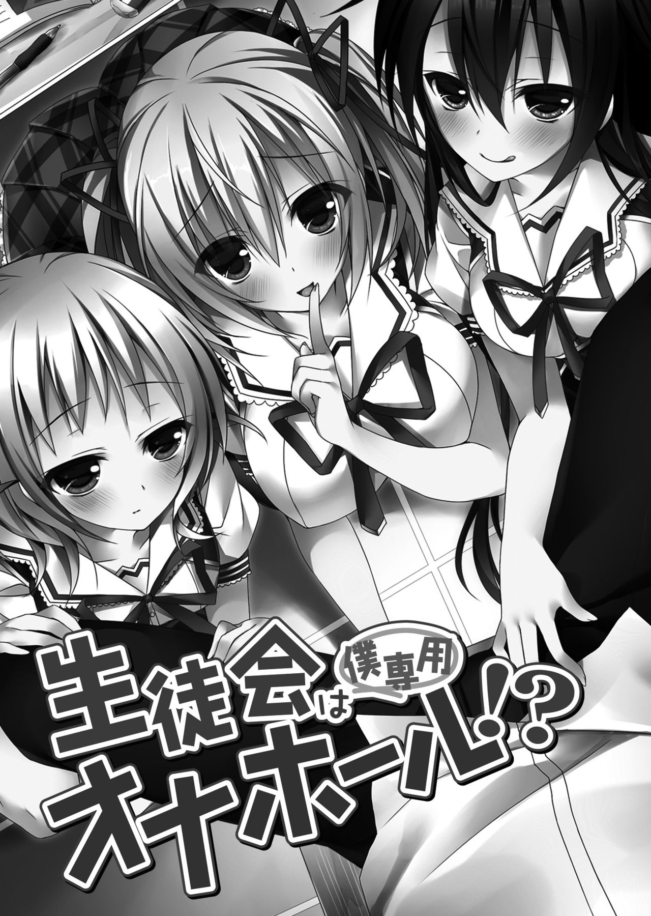 Seitokai wa Boku Senyou Onahole!? page 3 full